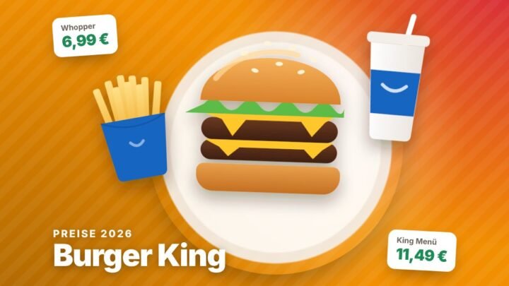 burger king preise – Illustration mit Preisen
