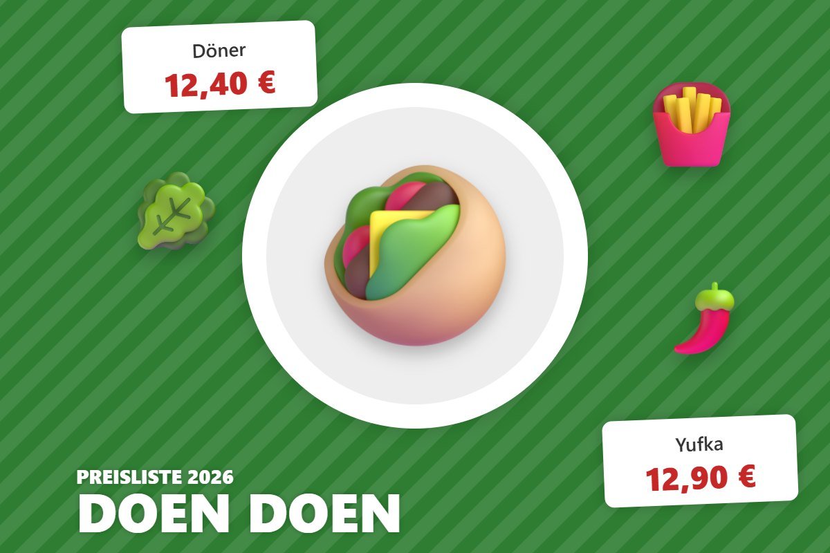 doen doen preise – Illustration mit Preisen