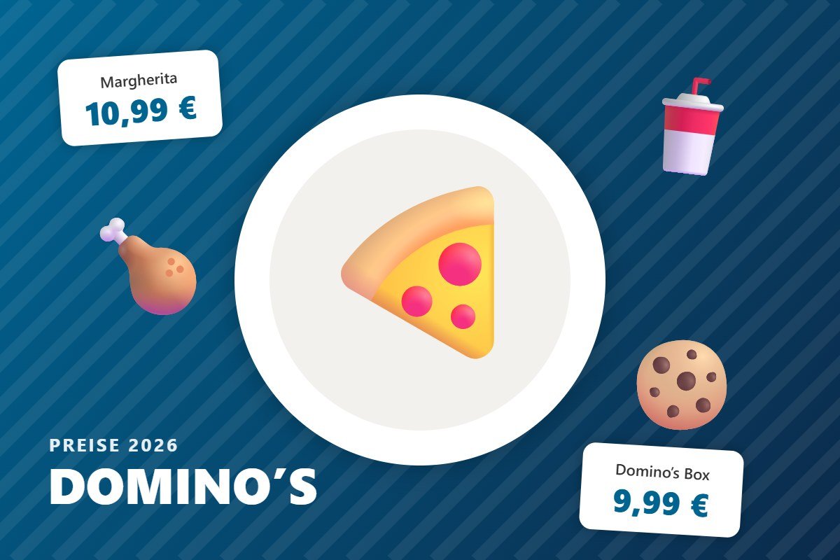 dominos preise – Illustration mit Preisen