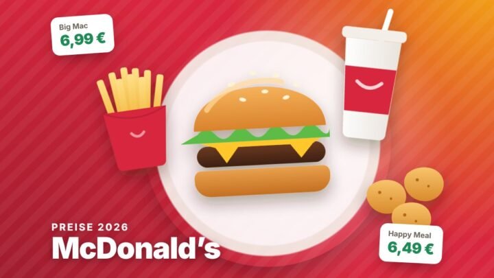 mcdonalds preise – Illustration mit Preisen