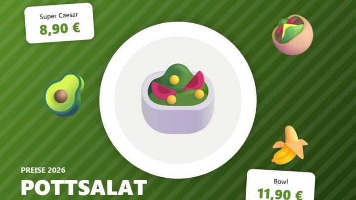 pottsalat preise – Illustration mit Preisen